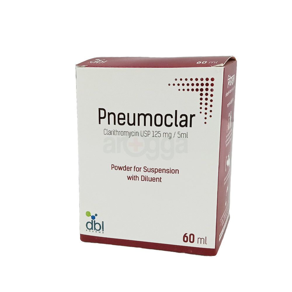 Pneumoclar 125mg/5ml Powder for Suspension