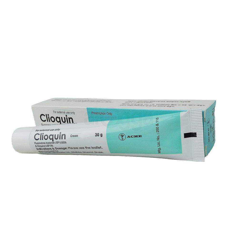 Clioquin Cream 0.025%+3% Cream