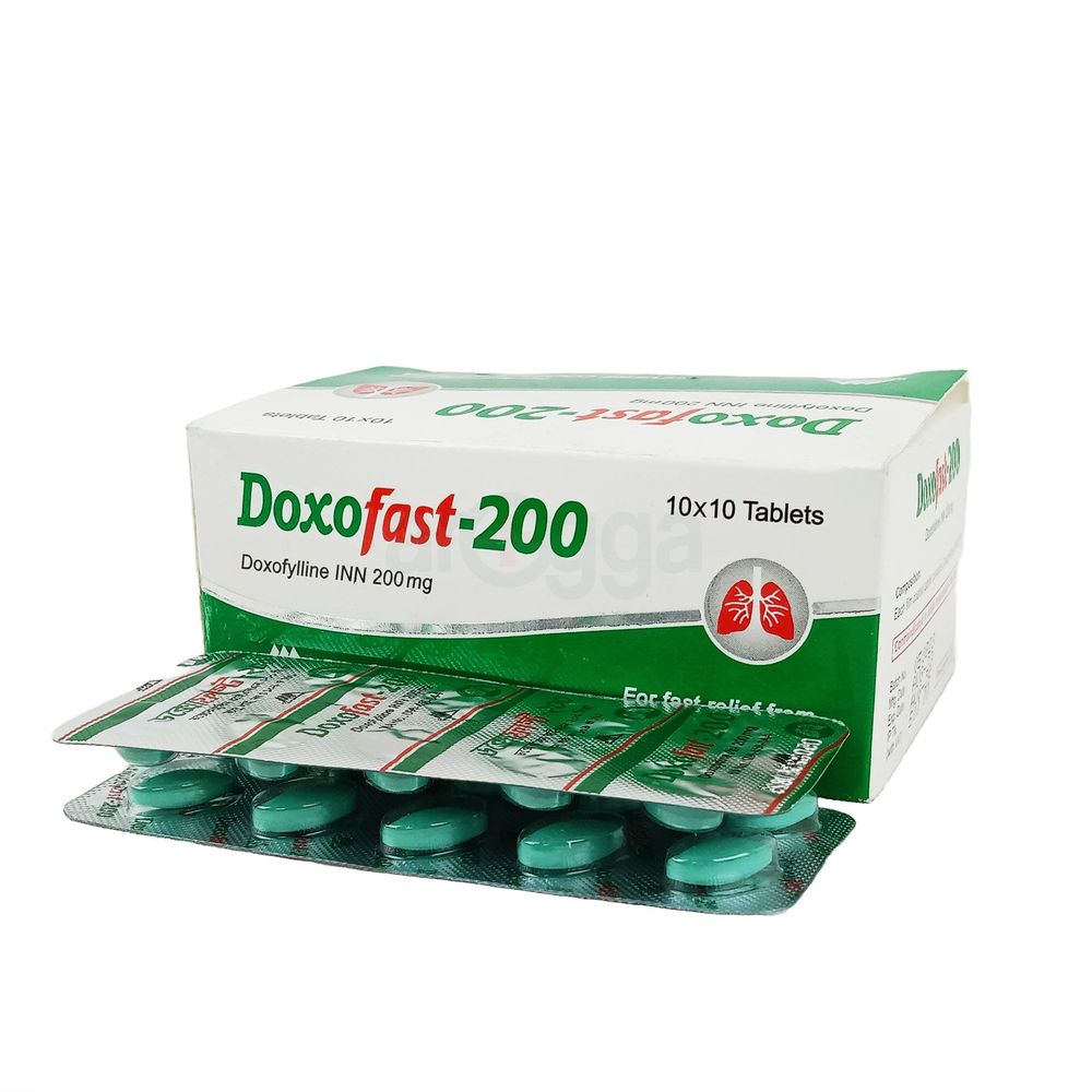 Doxofast 200mg Tablet