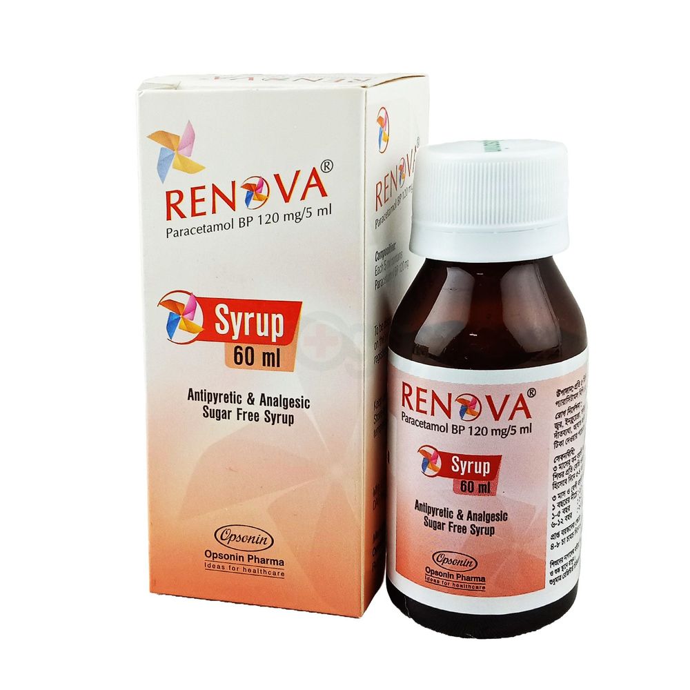 Renova 60ml Syrup 120mg/5ml Syrup