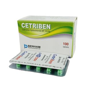 Cetriben 10mg Tablet