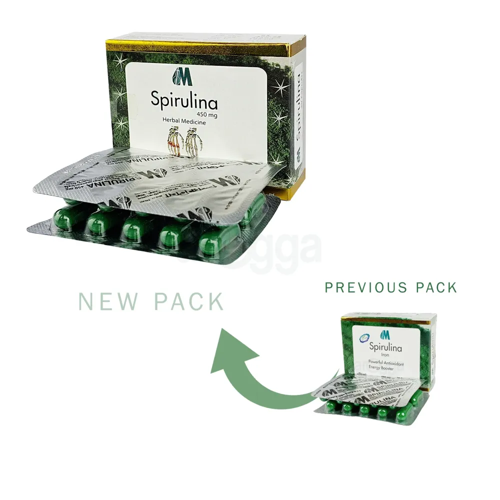 Spirulina  capsule