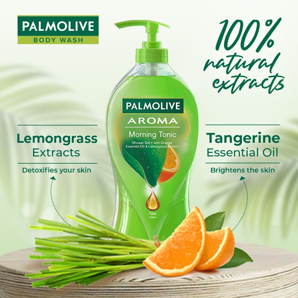Palmolive Body Wash Morning Tonic 750ml  