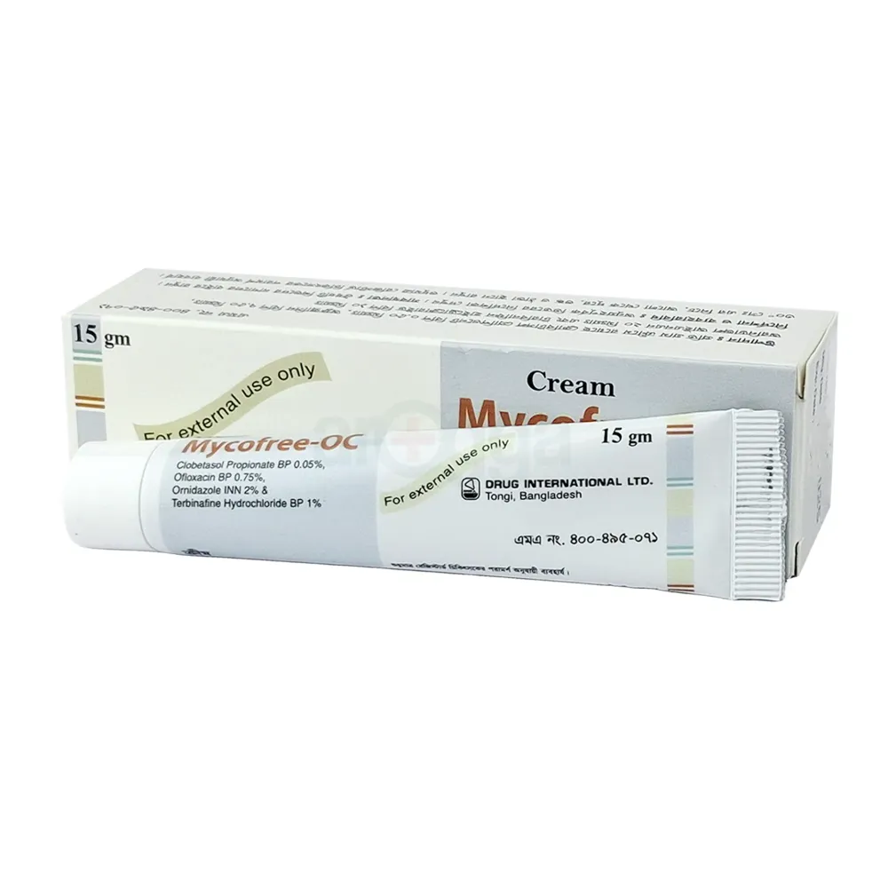 Mycofree OC 0.05%+0.75%+2%+1% Cream