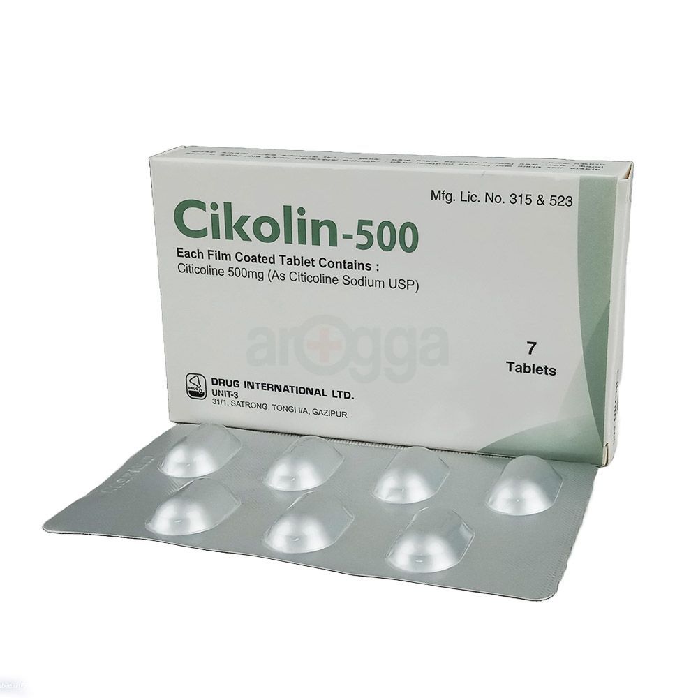 Cikolin 500mg Tablet