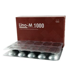 Lino-M 1000 2.5mg+1000mg Tablet