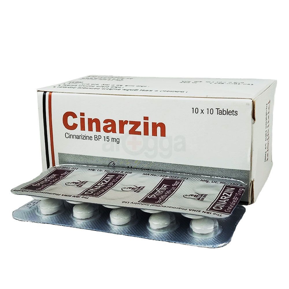 Cinarzin 15mg Tablet