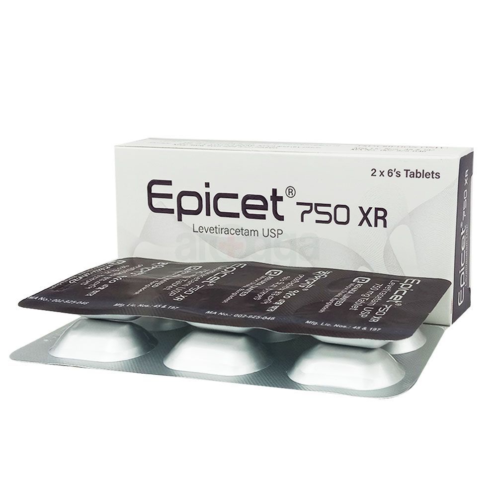 Epicet XR 750mg Tablet