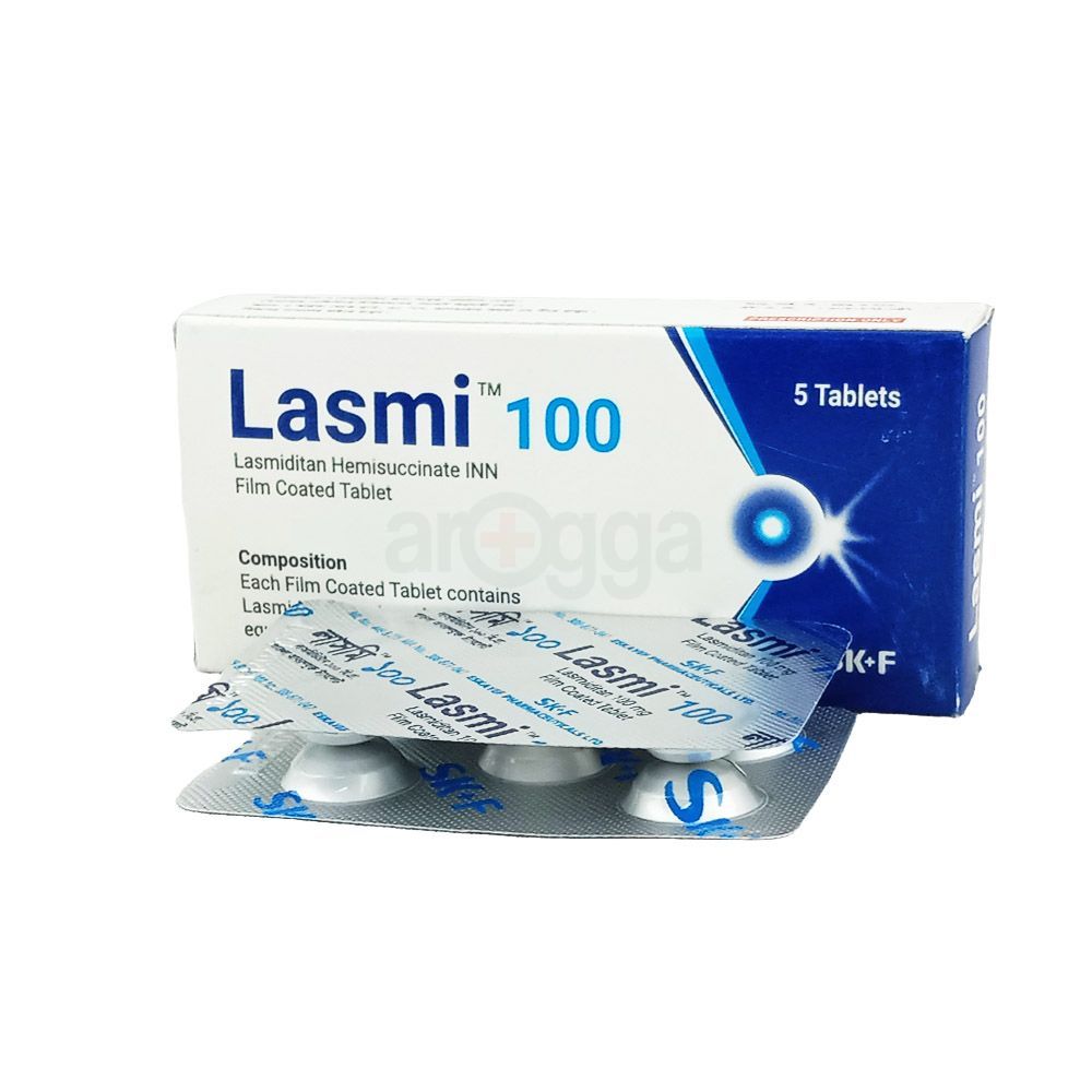 Lasmi 100mg Tablet - Arogga Online Pharmacy