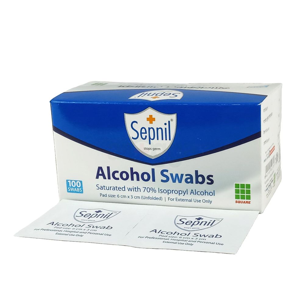 Sepnil Alcohol Swabs  