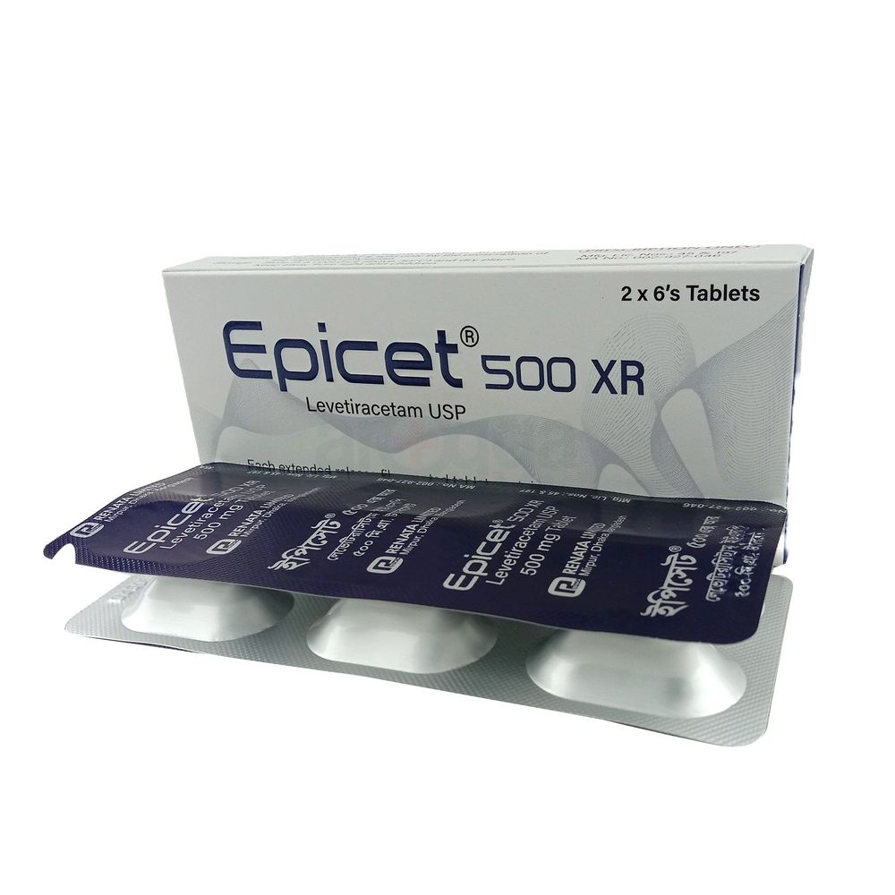 Epicet XR 500mg Tablet