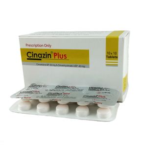 Cinazin Plus 20mg+40mg Tablet