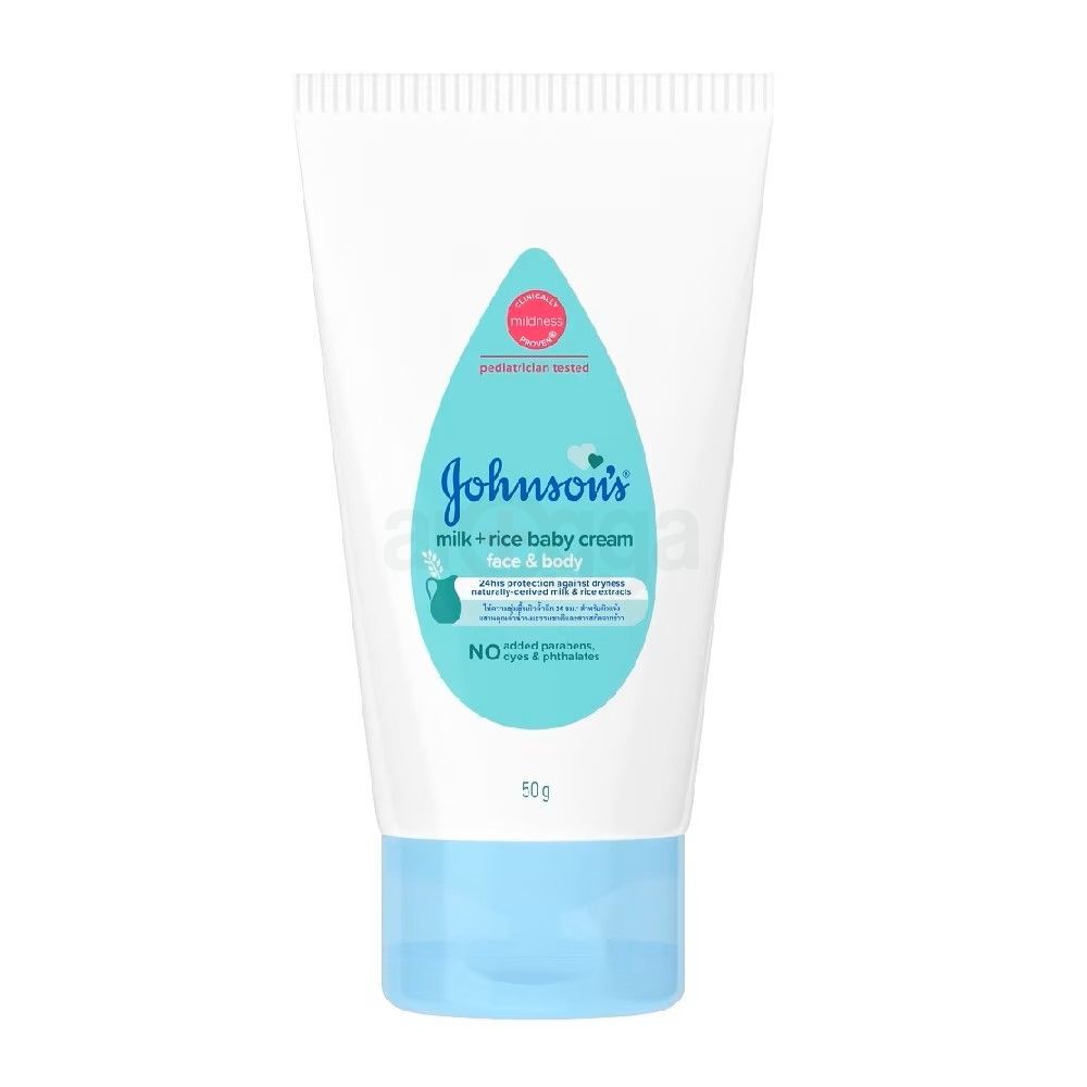 Johnson's Baby Skincare Cream Milk + Rice 50g price in Bangladesh | Arogga