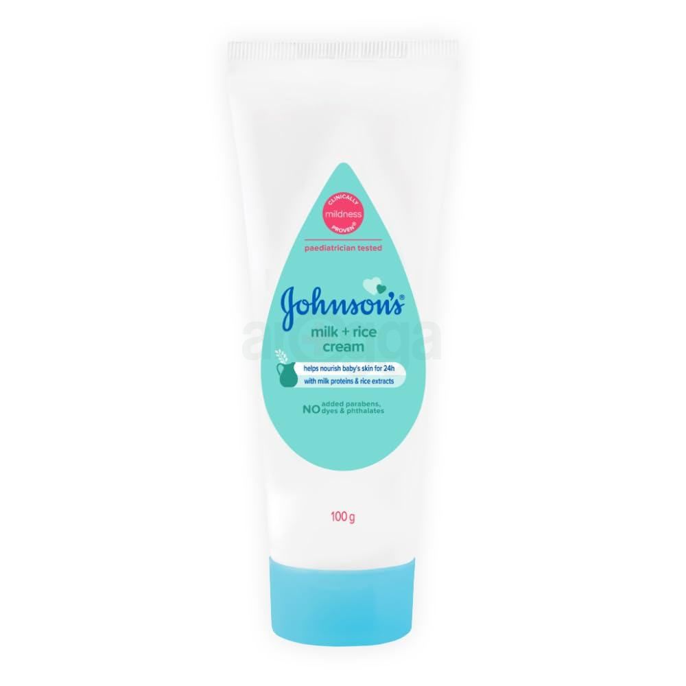 Johnson's Baby Skincare Cream Milk + Rice 100g price in Bangladesh | Arogga