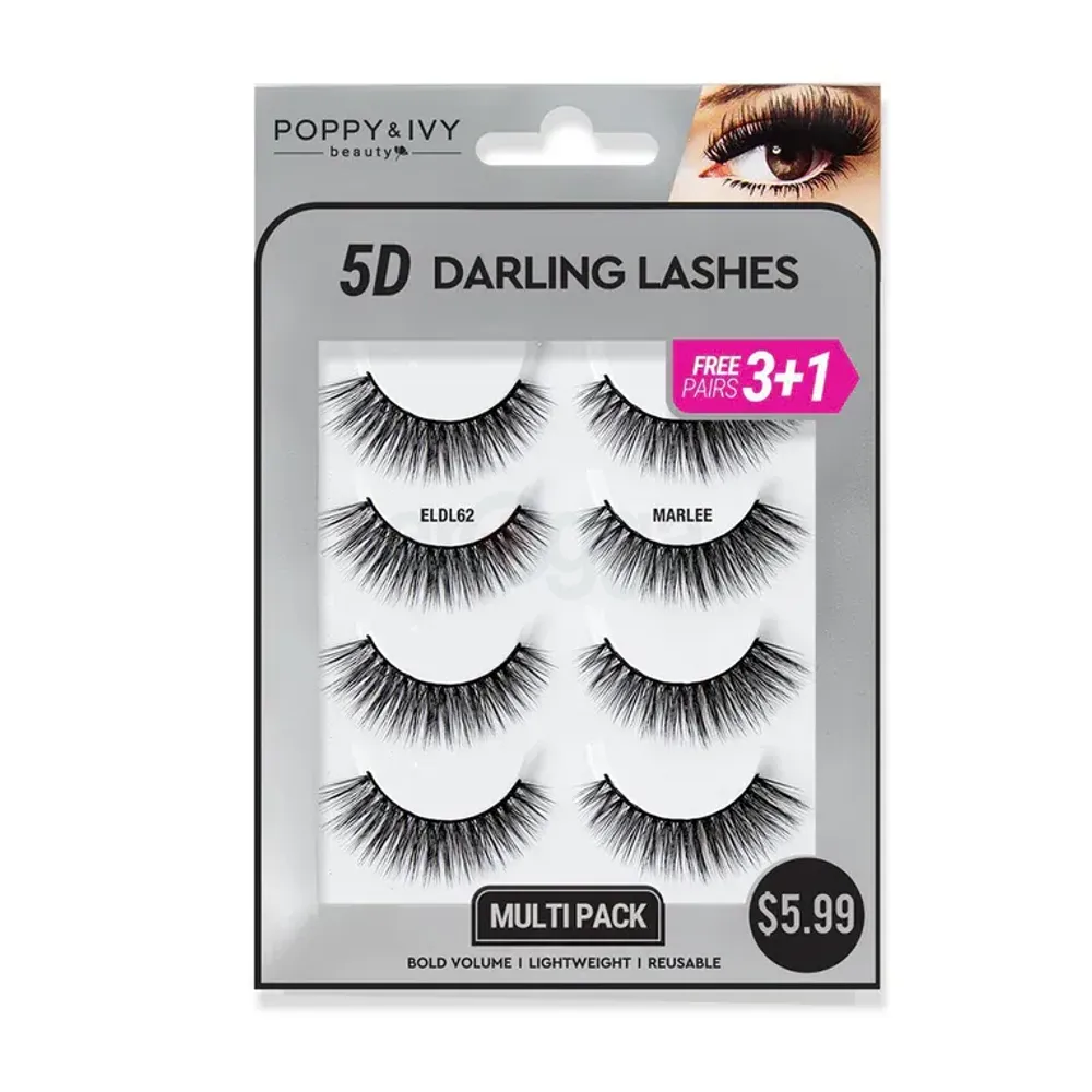 Absolute New York Poppy & Ivy 5D Darling Lashes- Marlee