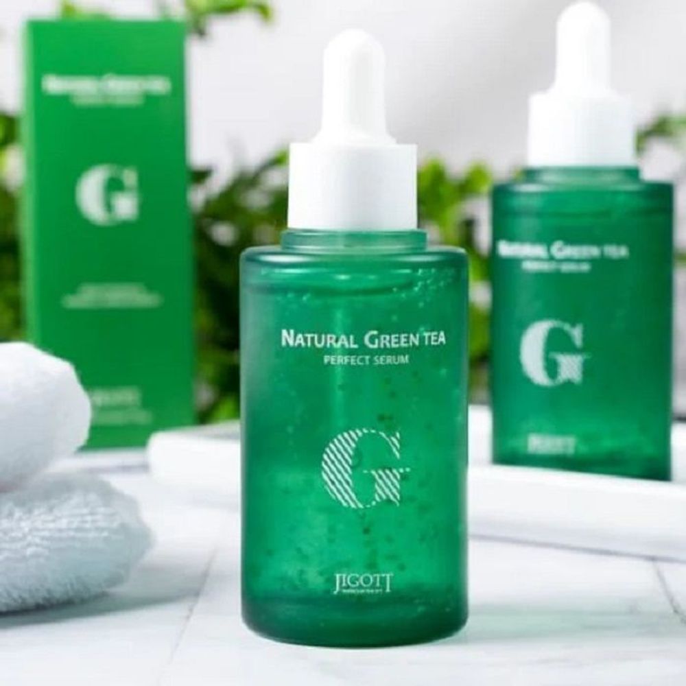 Jigott Natural Green Tea Perfect Serum ...