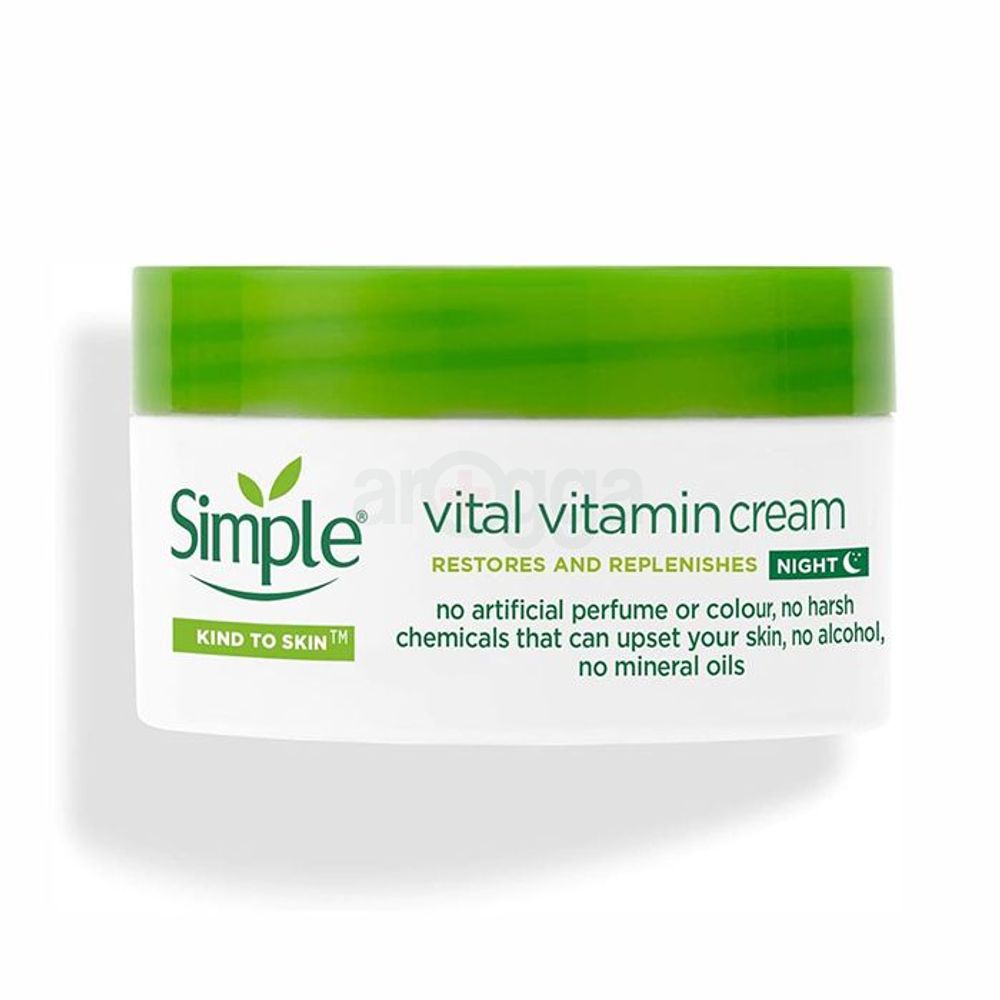 Simple Kind to Skin Vital Vitamin Night Cream 50ml price in Bangladesh ...