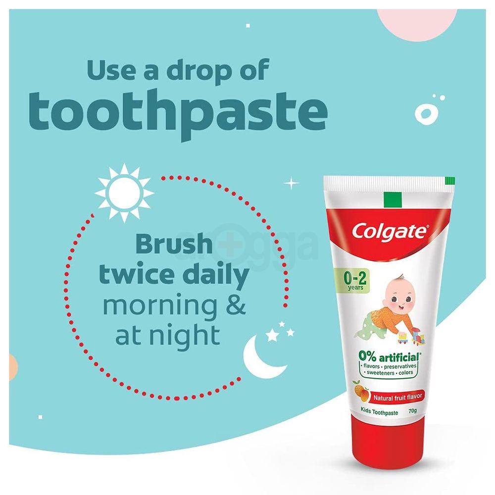 Colgate Kids Premium Toothpaste (0-2 Years) 70g Arogga Online