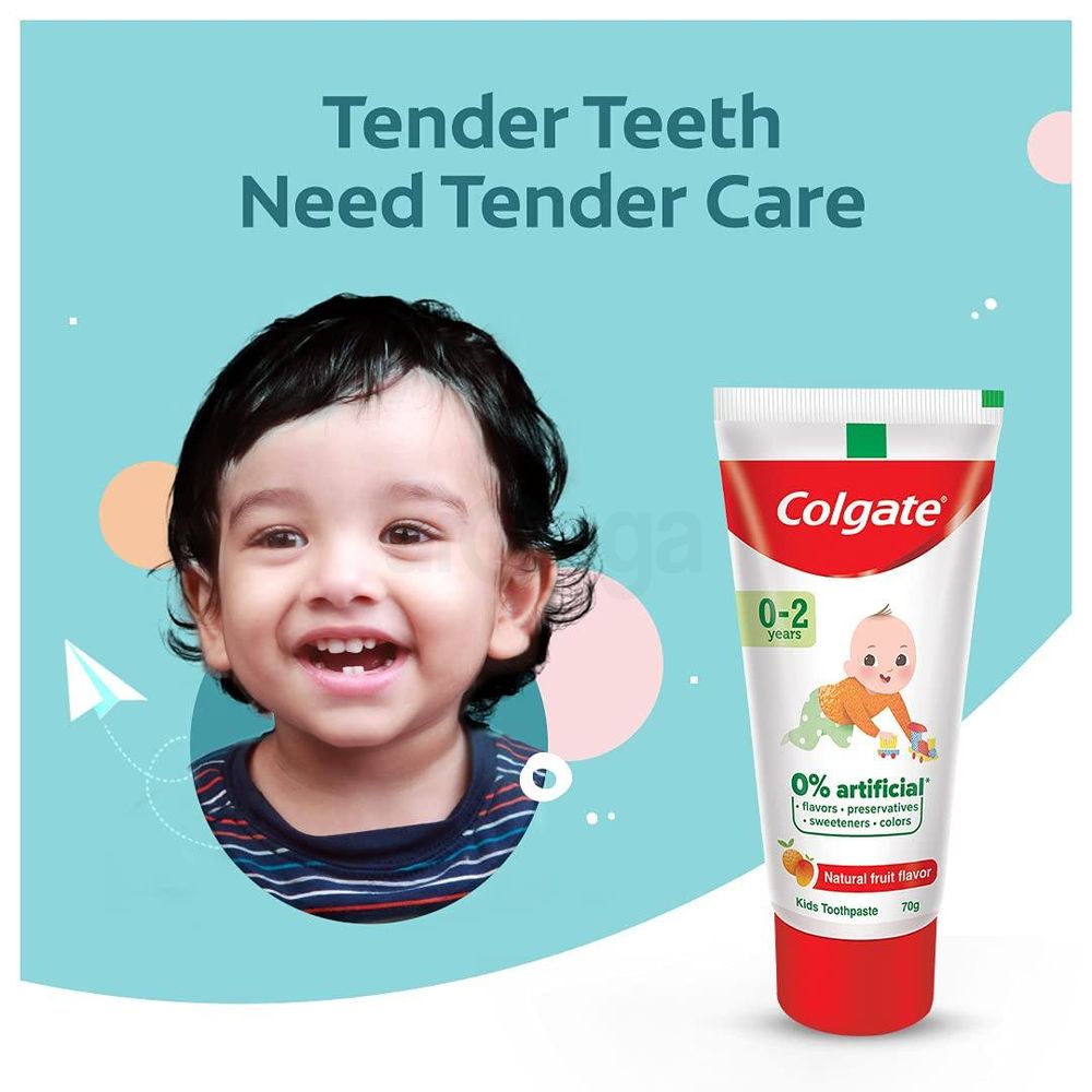 Colgate Kids Premium Toothpaste (0-2 Years) 70g Arogga Online