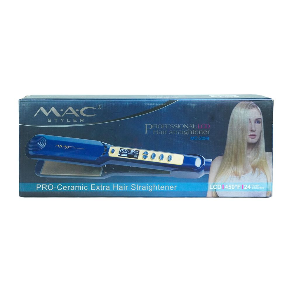 Mac styler hair straightener ceramic brush best sale