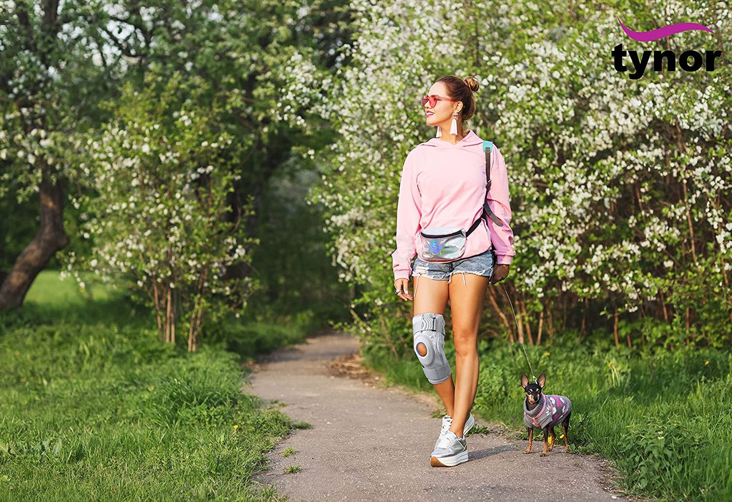 Knee Cap Hinged Support