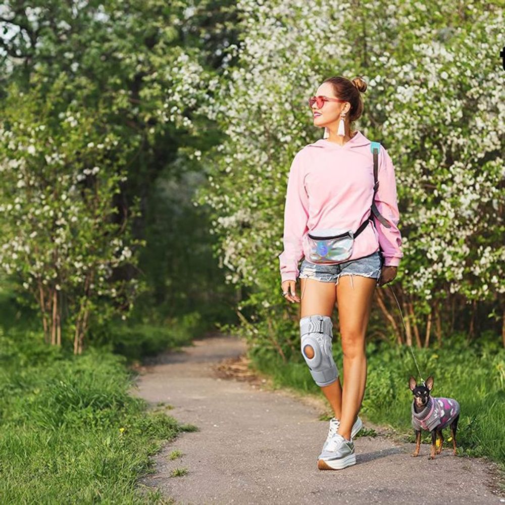 Knee Cap Hinged Support