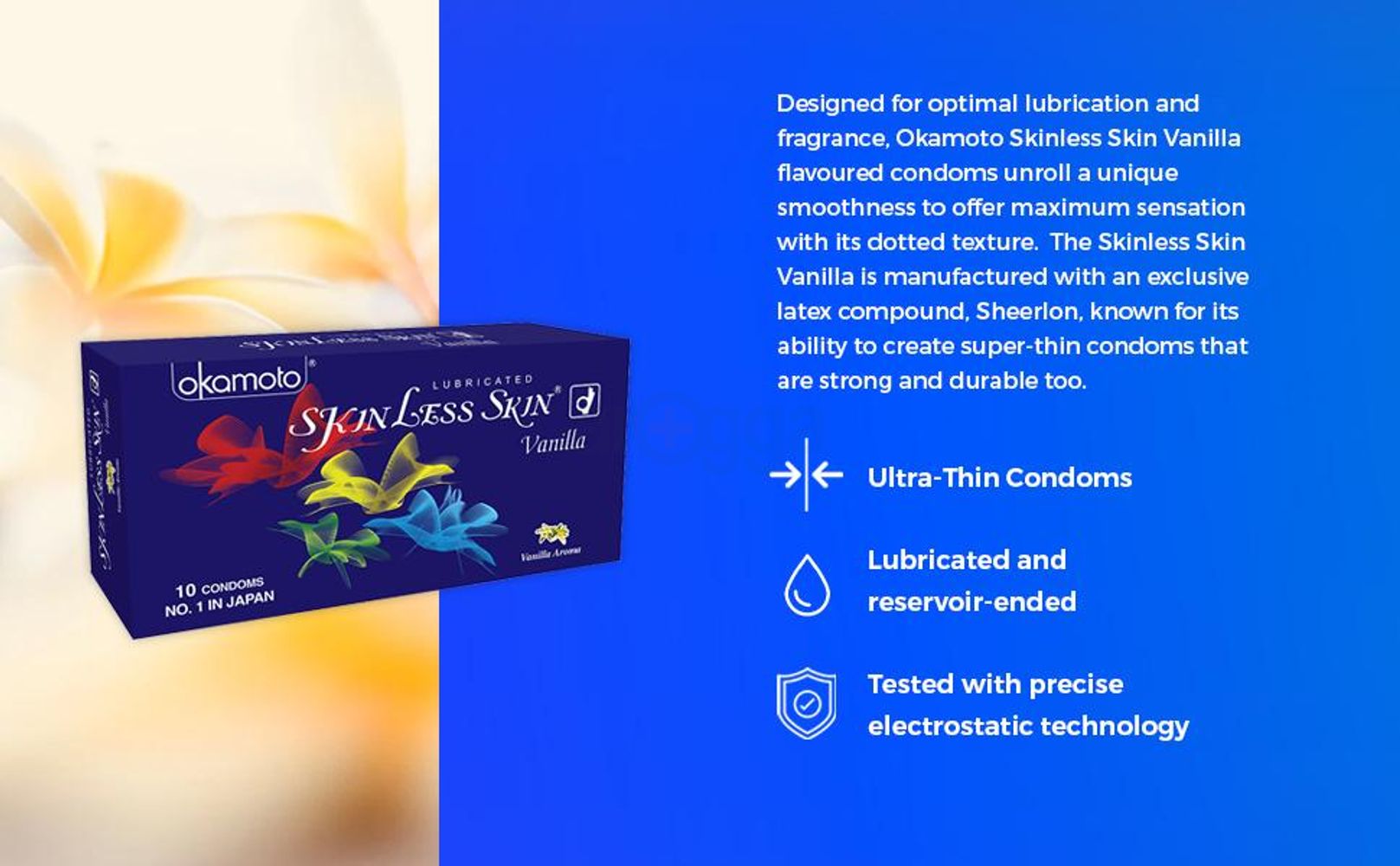 Vanilla Flavoured Condom