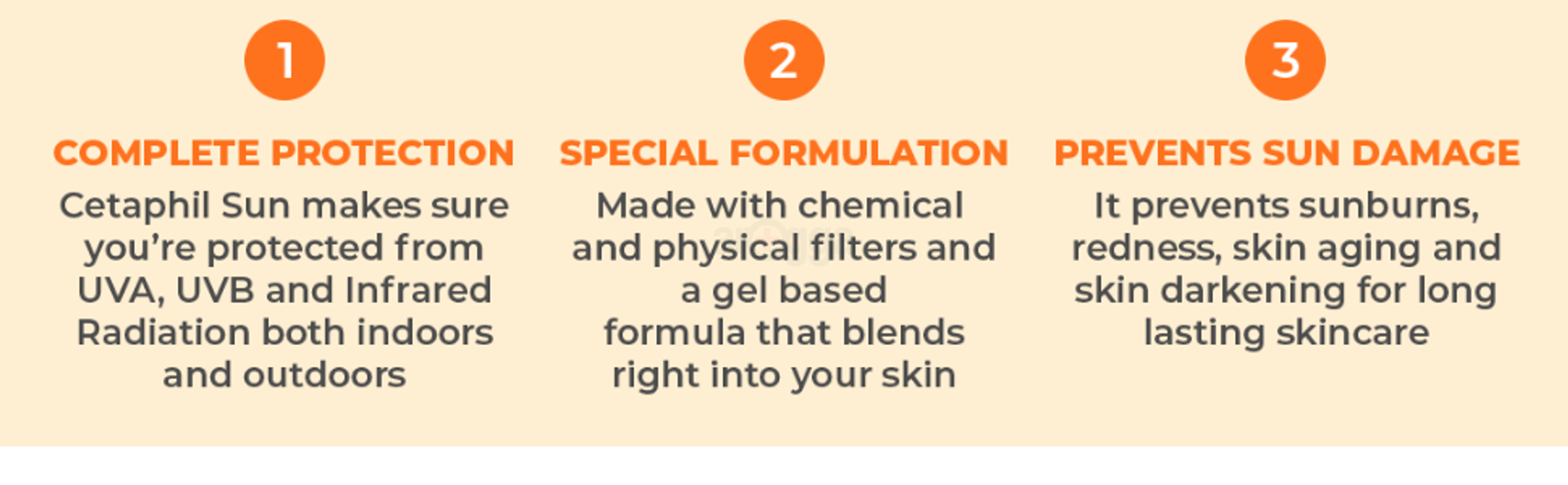 Cetaphil , sunscreen for men and women , uv protection