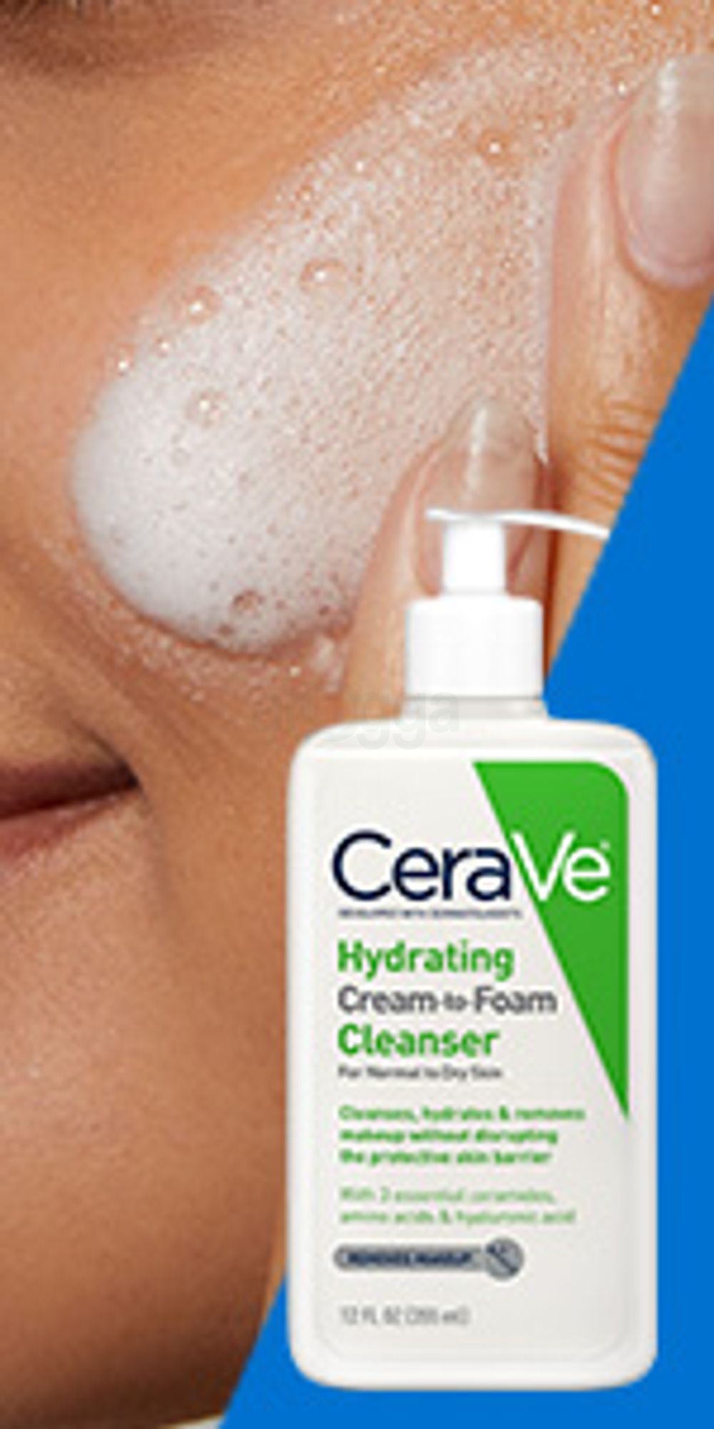 Hydrating Cream to Foam
