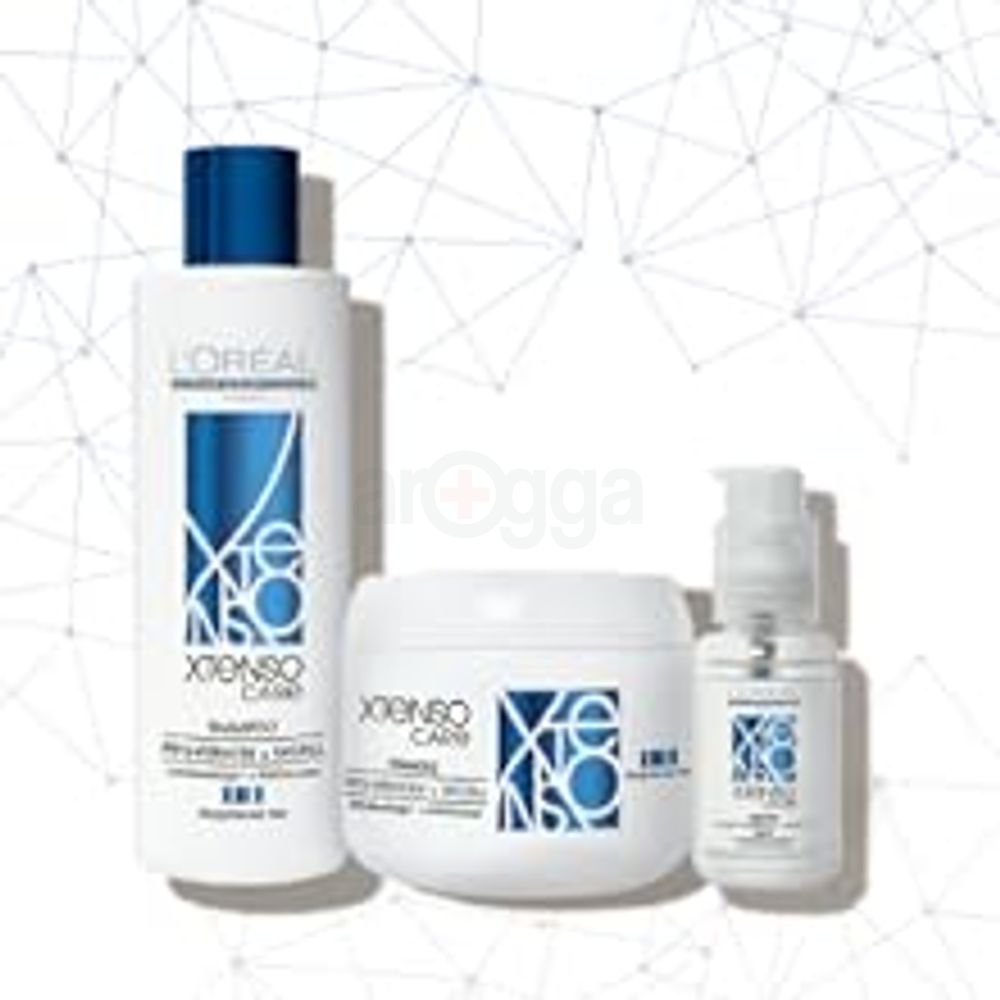 shampoo, masque, serum