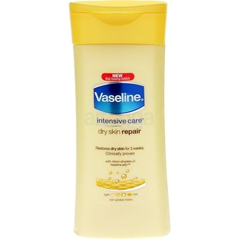 Vaseline Intensive Care Lotion 400ml Dry Skin Repair Pack (2)