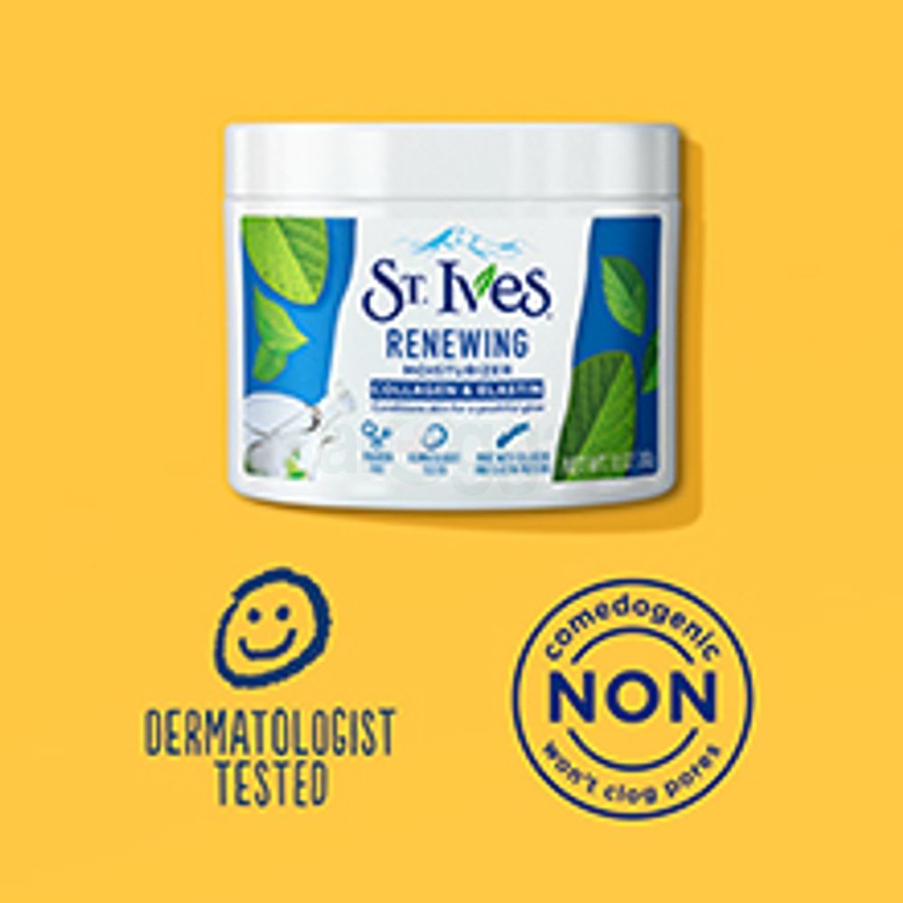 St. Ives Renewing Collagen & Elastin Face Moisturizer With Icons