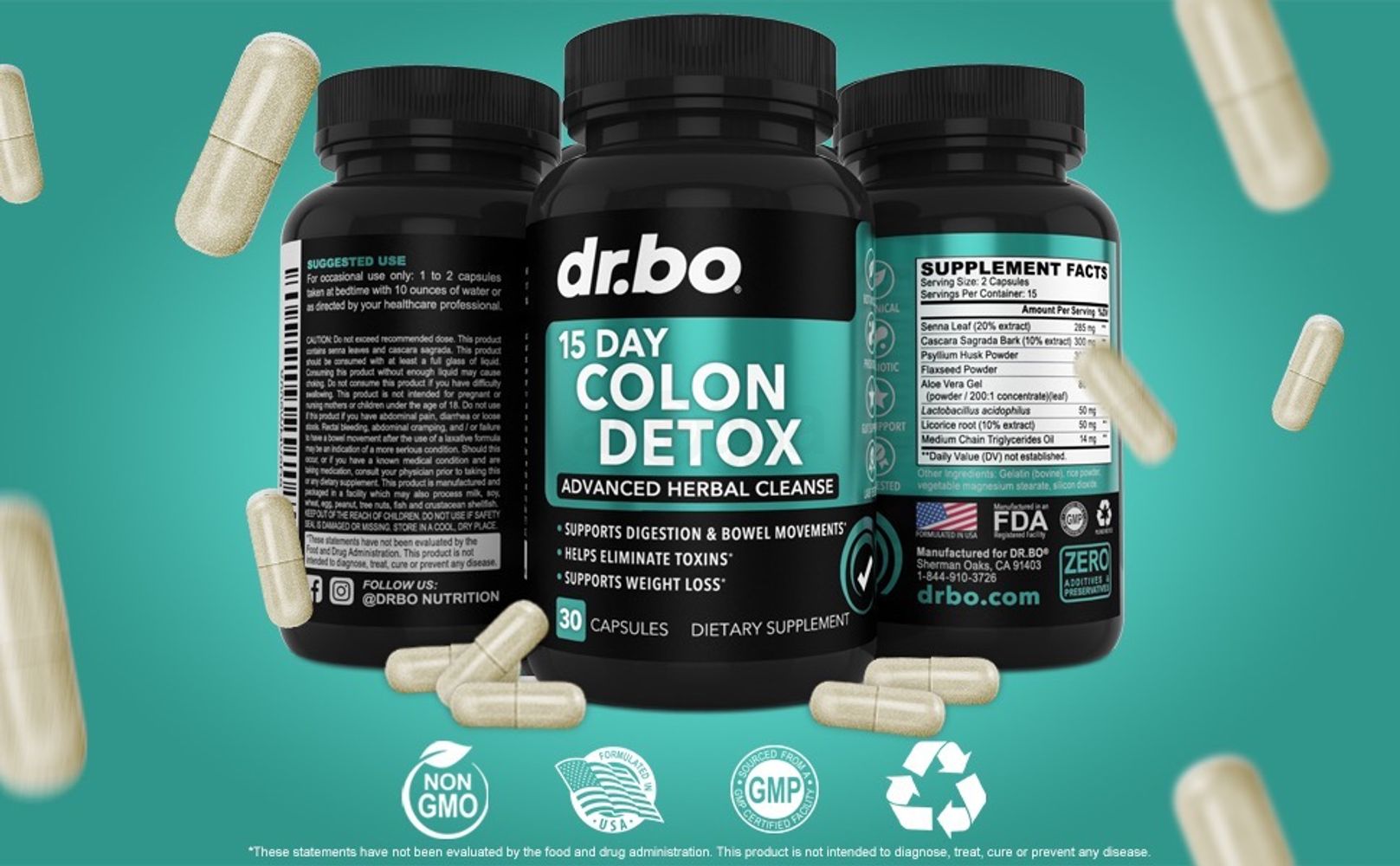 15 day cleanse detox colon cleanser for weight loss laxatives for constipation fast acting gut body