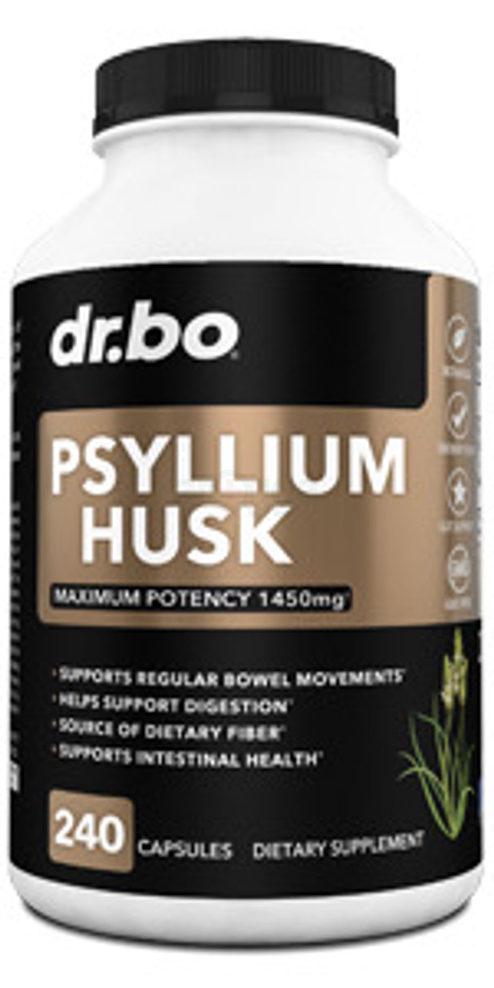 psyllium husk capsule fiber supplement constipation pills men women caps regular bowel movements