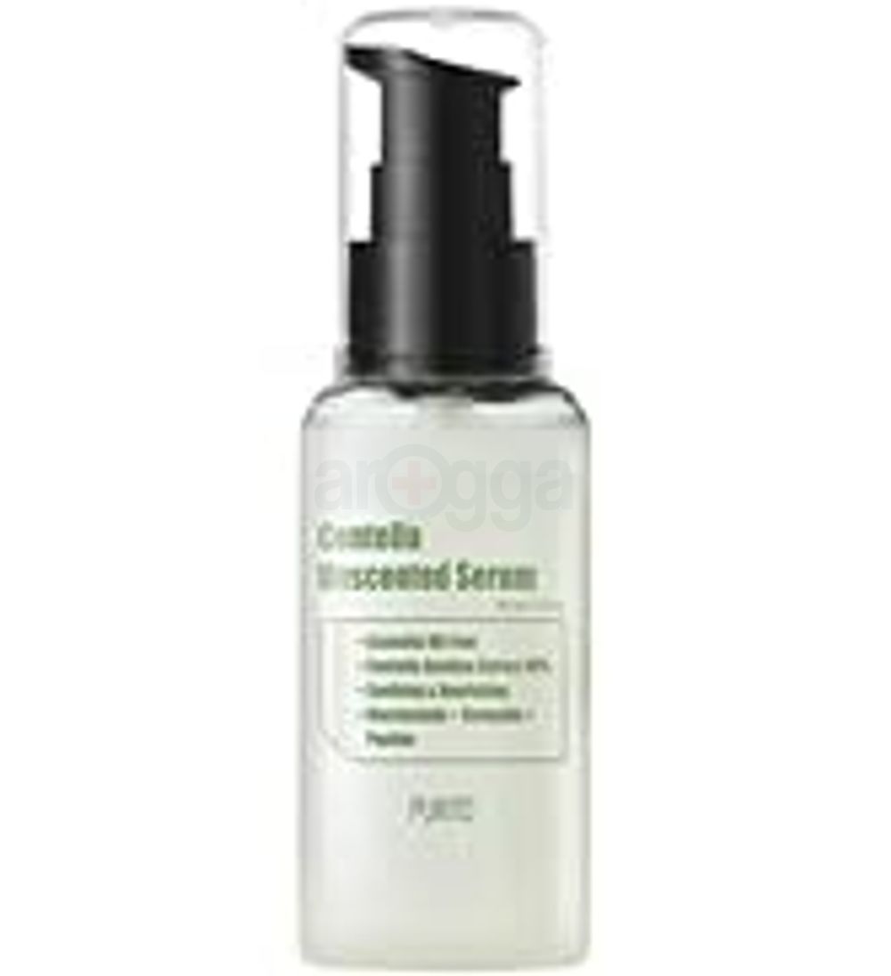 PURITO Centella Unscented Serum 60ml/ 2 fl.oz, serum for face, Centella Asiatica,Recovery facial ...
