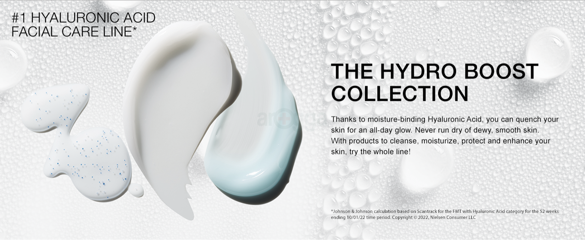 Hydro Boost collection from Neutrogena, the #1 Hyaluronic Acid facial care line, to hydrate skin