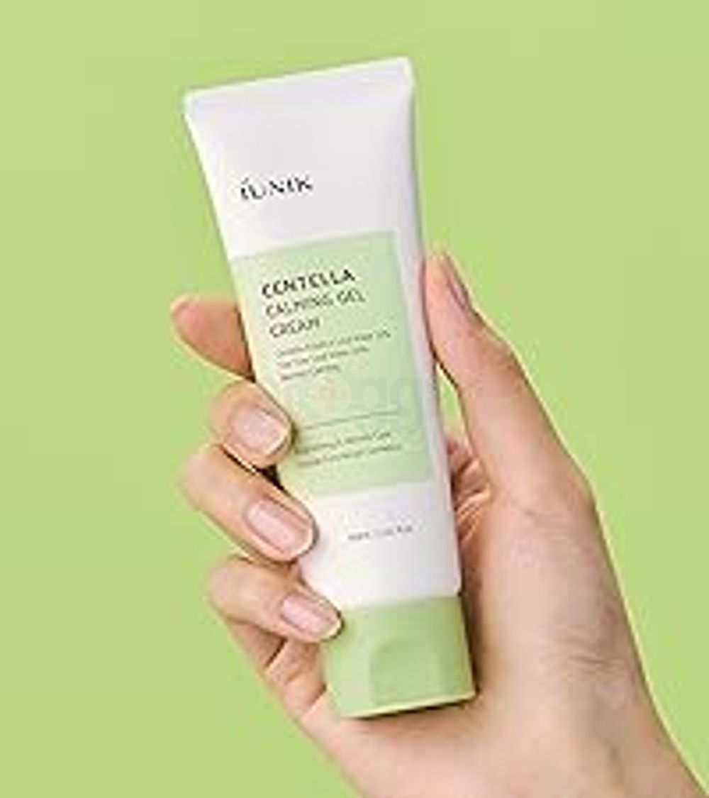 72% CICA 10% Tea Tree Soothing Calming Gel Watery Cream for Irritated Redness Cooling Mineral Enzyme