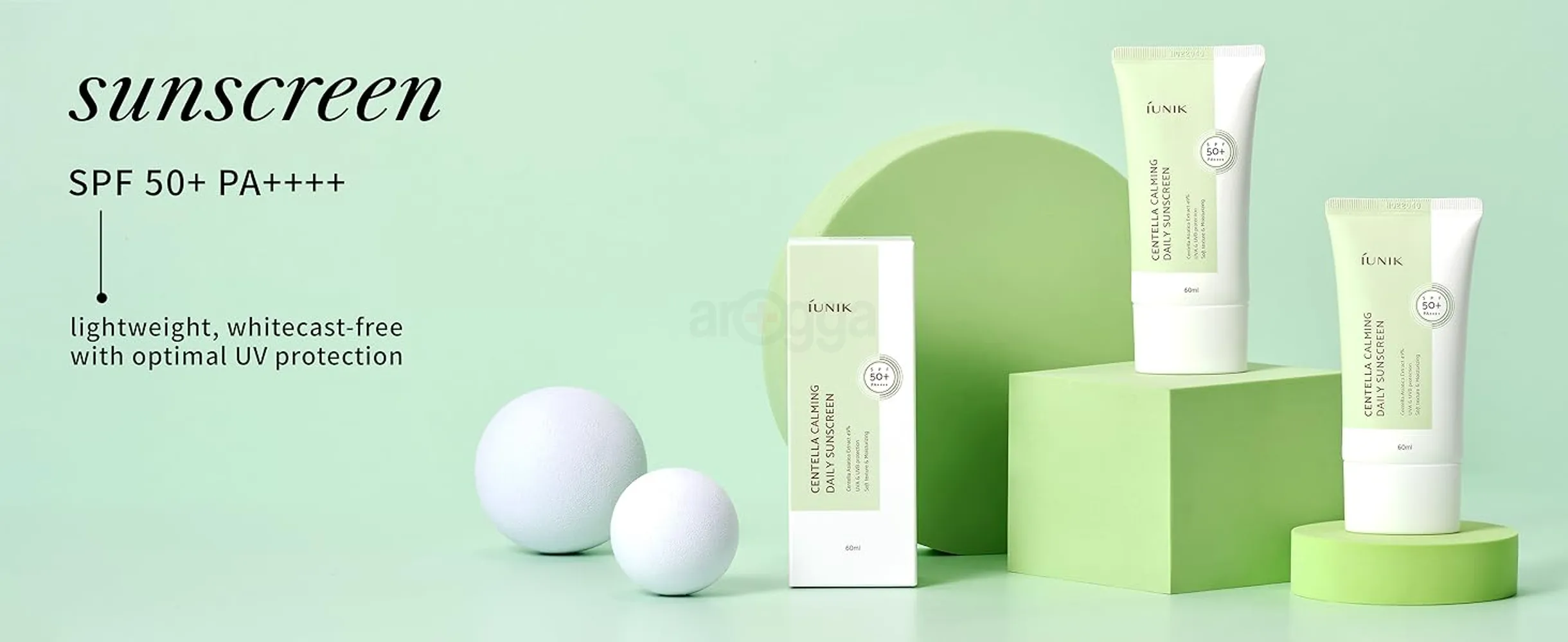 Centella Tea Tree Beta Glucan Beta-glucan Korean SPF 50+ PA++++ Sunscreen Matte Hydrating