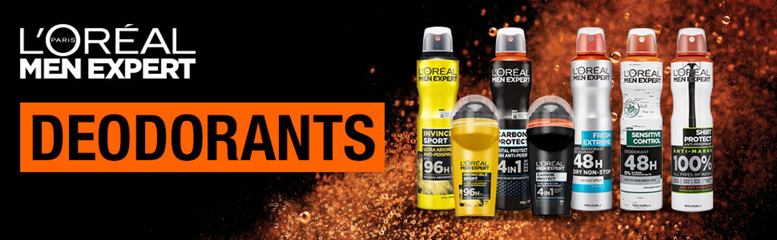 L'Oreal Paris Men Expert Deodorants