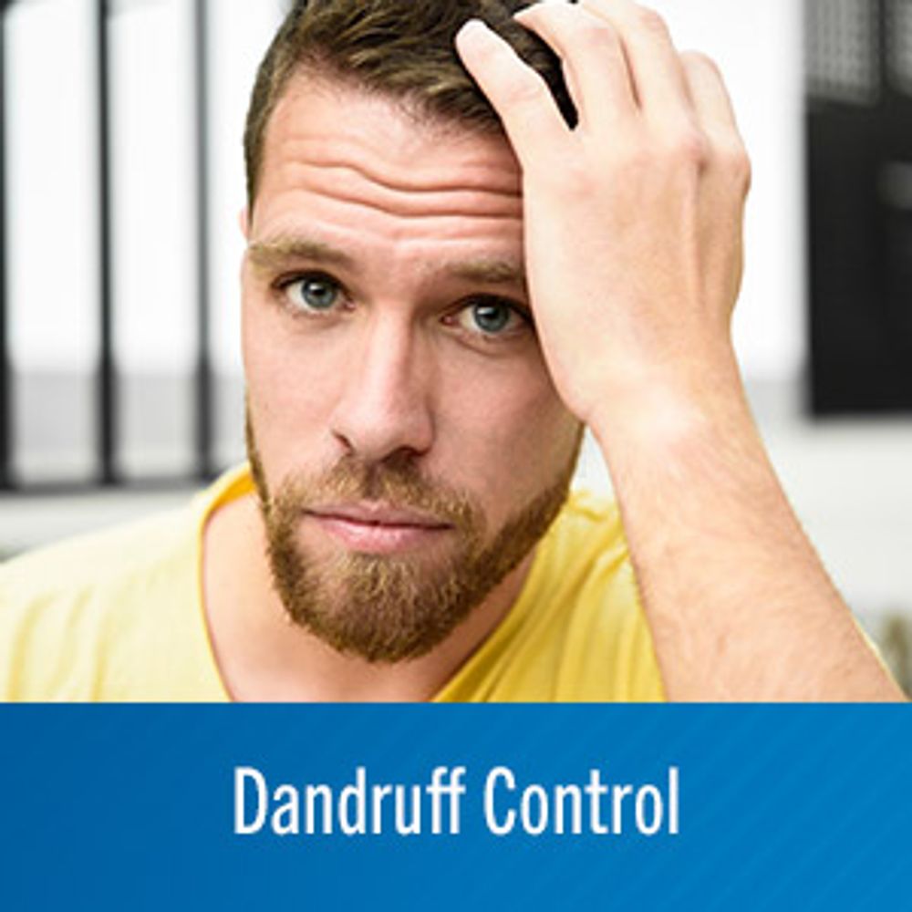 Dandruff control shampoo made with select ingredients