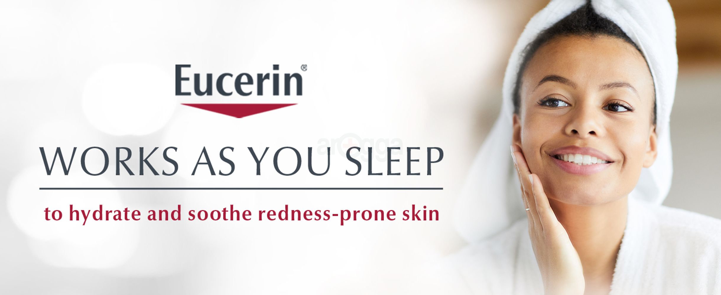 redness relief night cream, night cream, cream, face cream, night lotion, eucerin, sensitive skin,