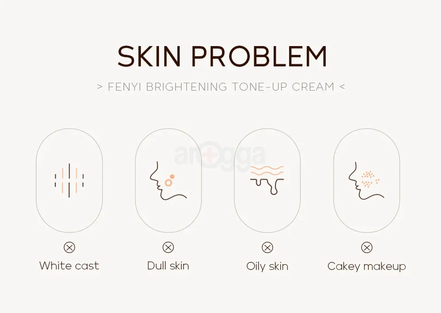 Fenyi Brightening Tone Up Cream 2Gm - 20Pcs