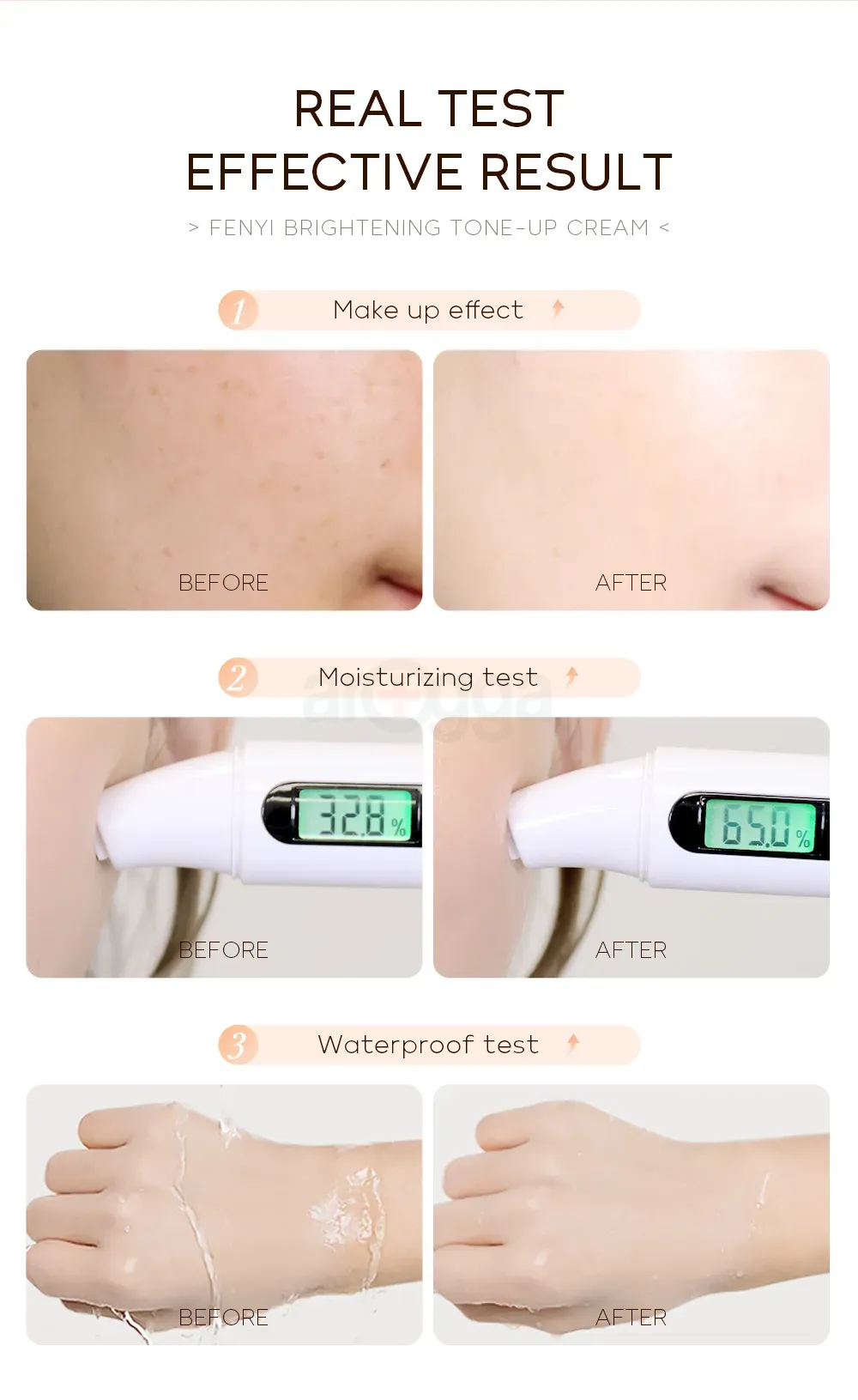 Fenyi Brightening Tone Up Cream 2Gm - 20Pcs