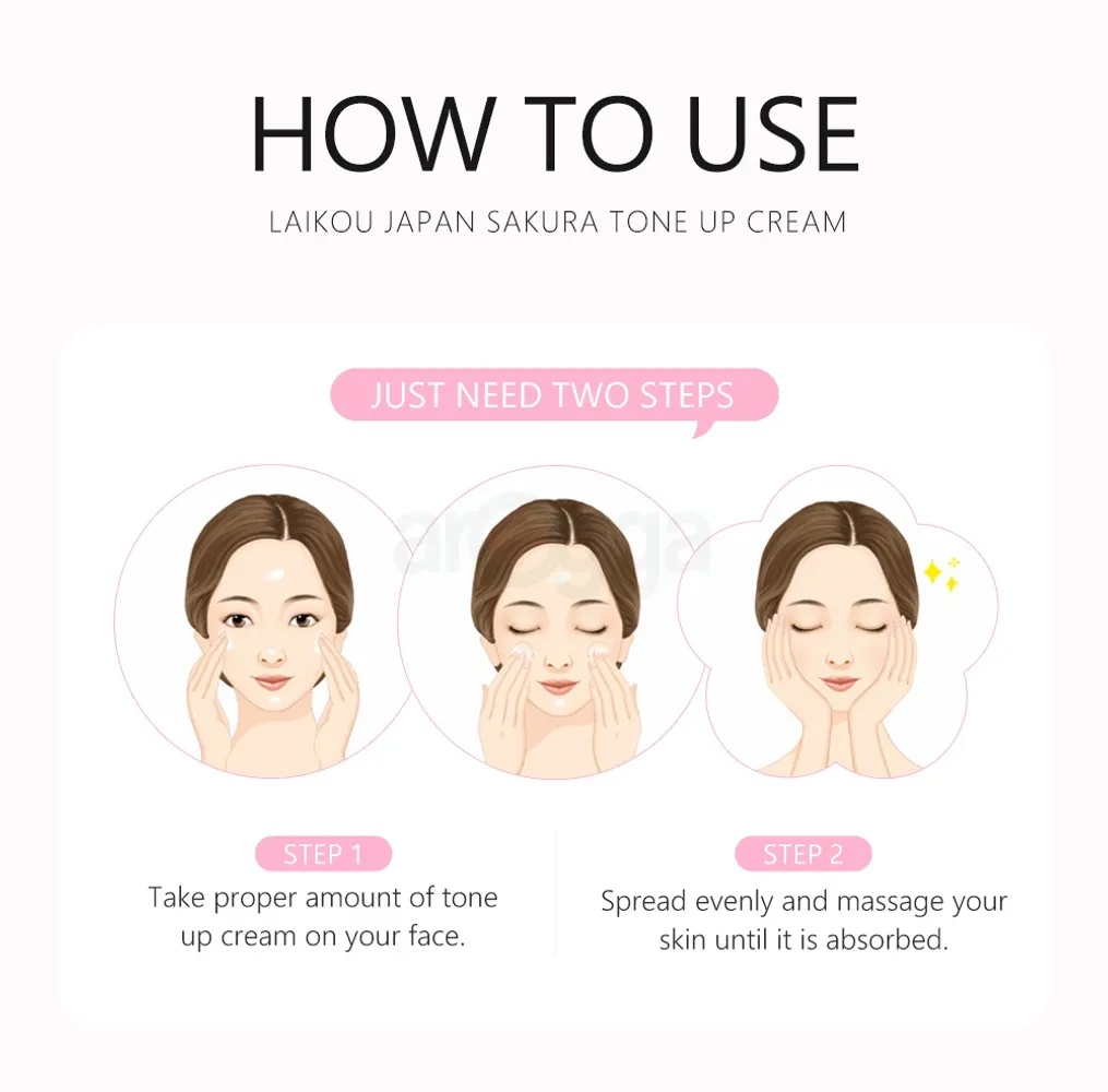 Laikou Japan Sakura Tone Up Cream 30Gm Sg 11134202 22110 W6Ntbgq6Eljv6C