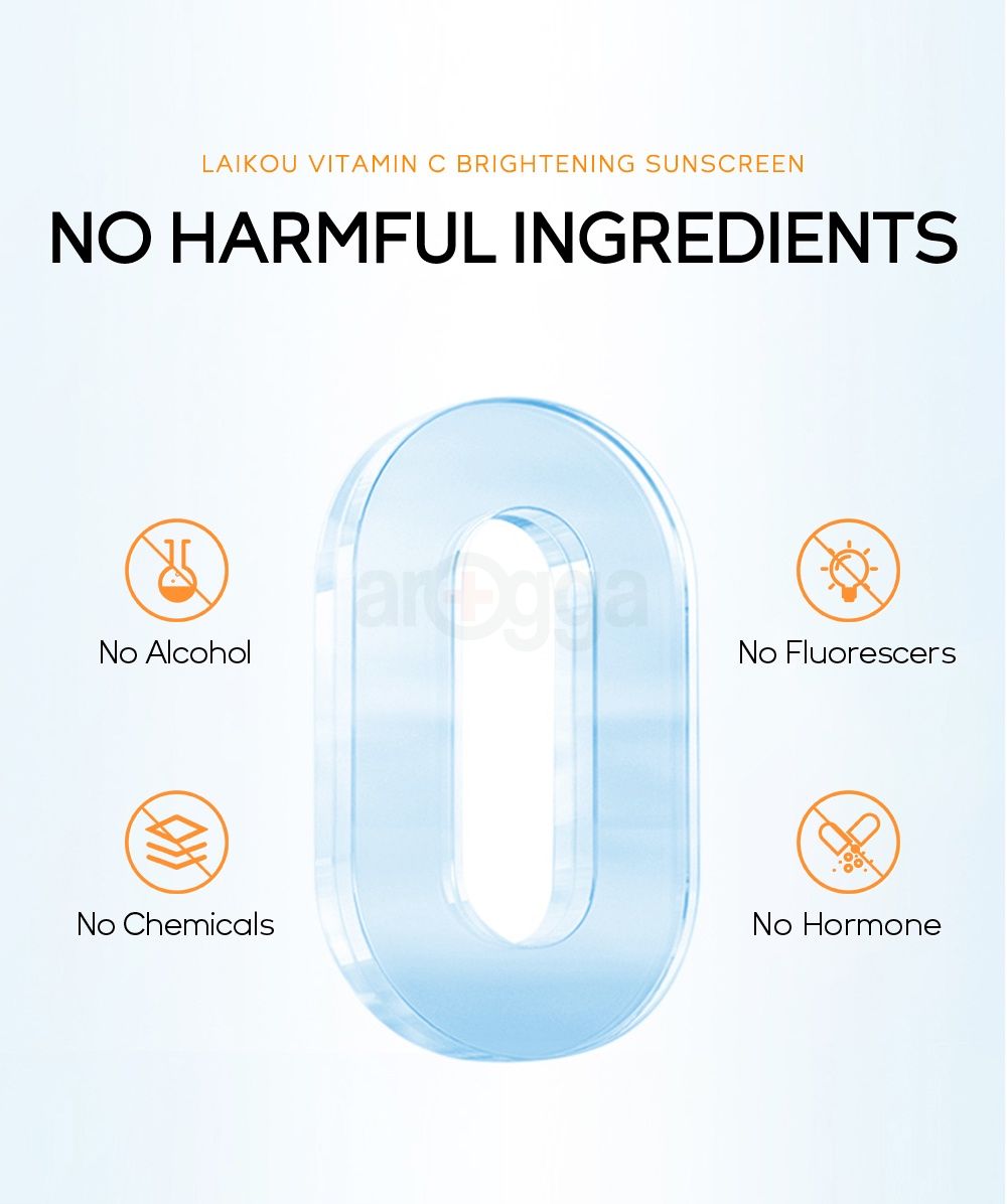 Laikou Vitamin C Sunscreen Brightening Uv Sunblock Spf50 Pa+++ 50G Sg 11134202 23010 Kcqktbauc1Lv2D