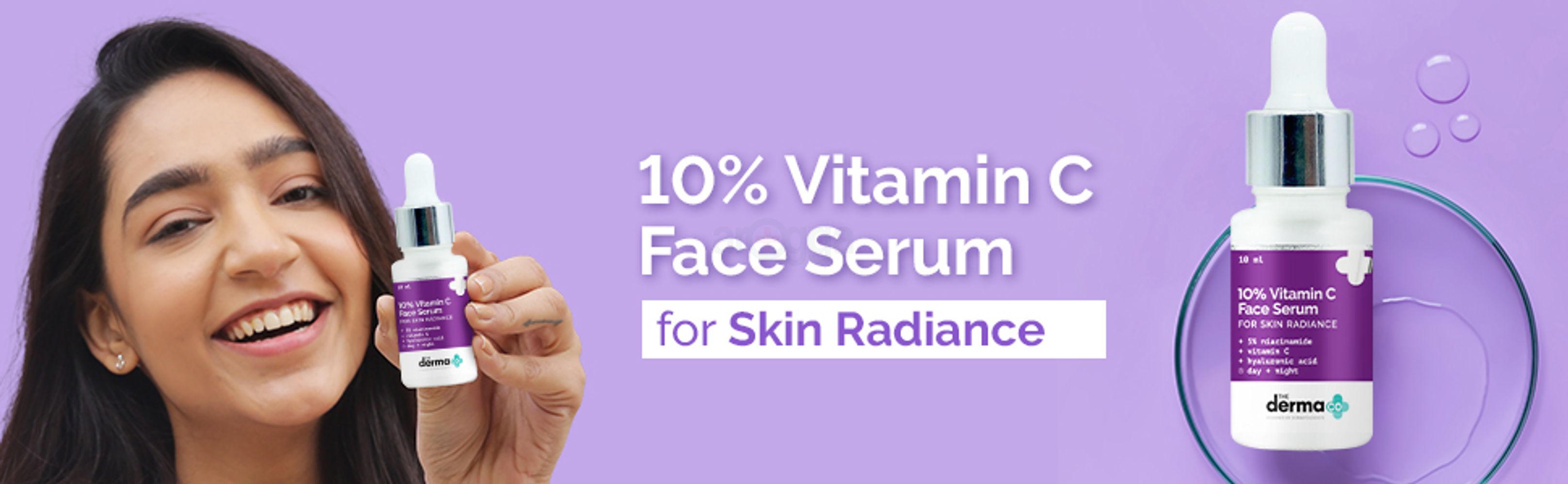 10% Vitamin C Face Serum For Skin Radiance - 10ml