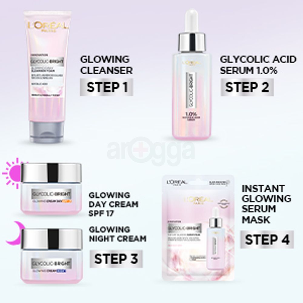 Advanced regime for even, beaming skin