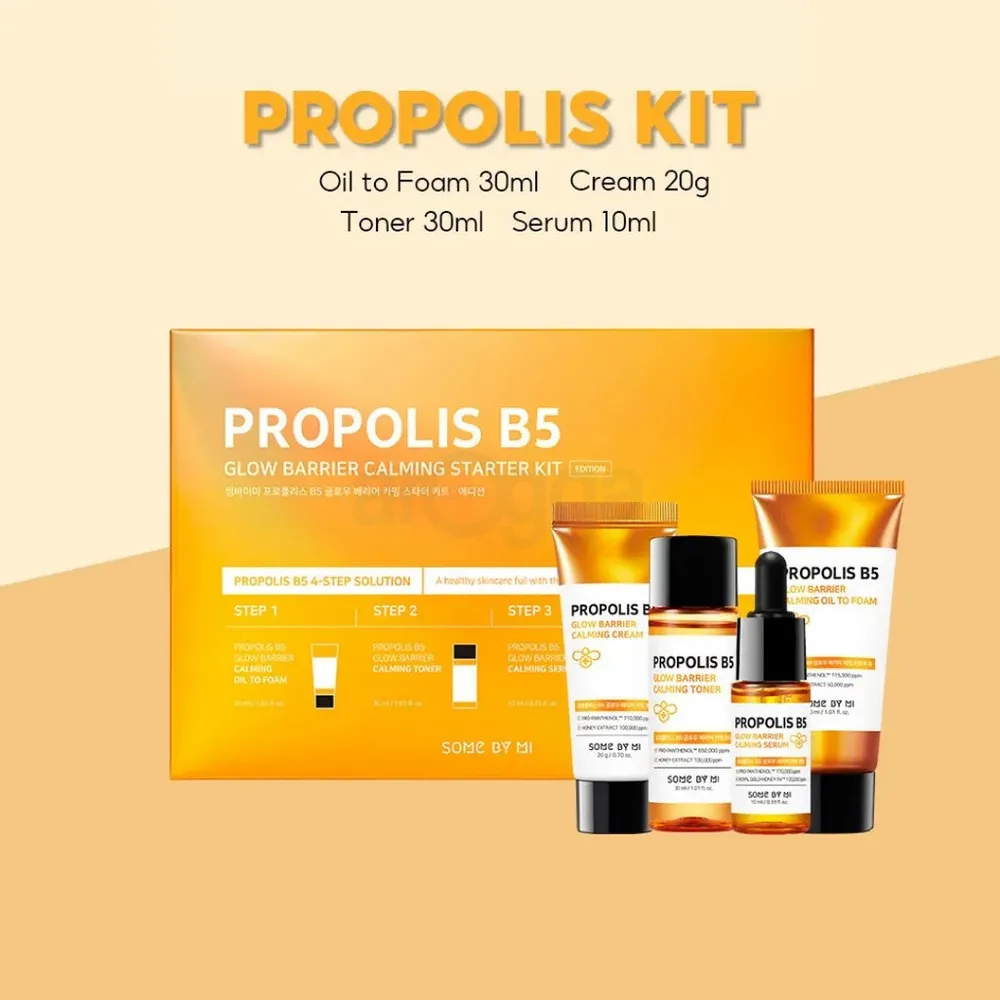 SomeByMi Propolis B5 Glow Barrier Calming Starter Kit