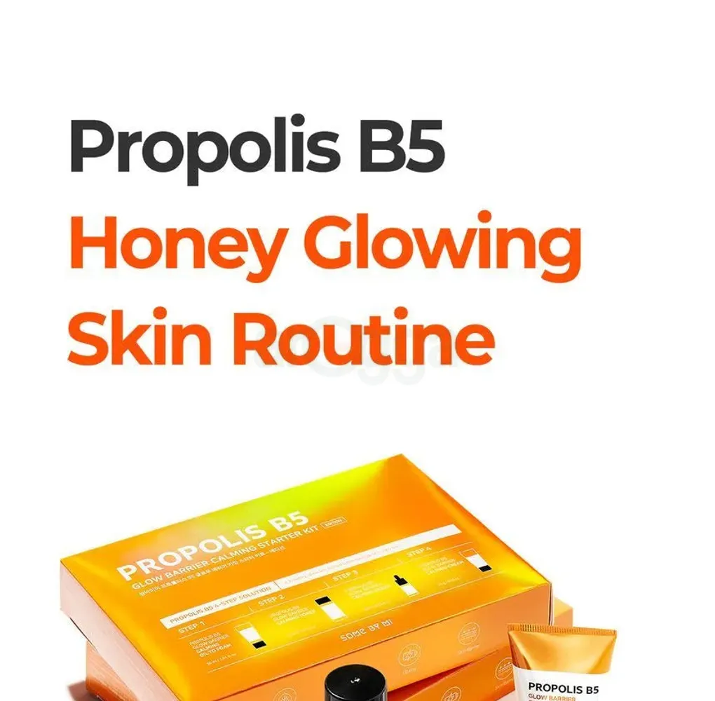 SomeByMi Propolis B5 Glow Barrier Calming Starter Kit Skin Routine