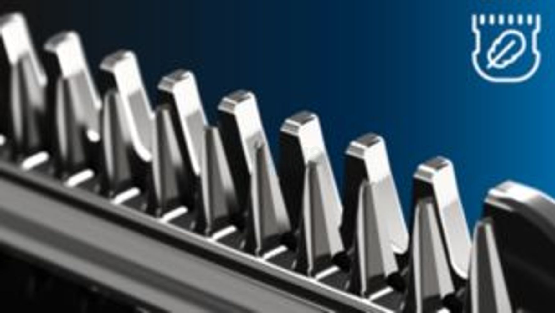 Skin-friendly rounded tips for smooth skin contact